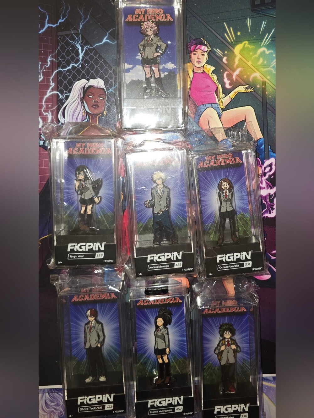 Figpin Lot - My Hero Academia - Student Uniforms - Set of 7